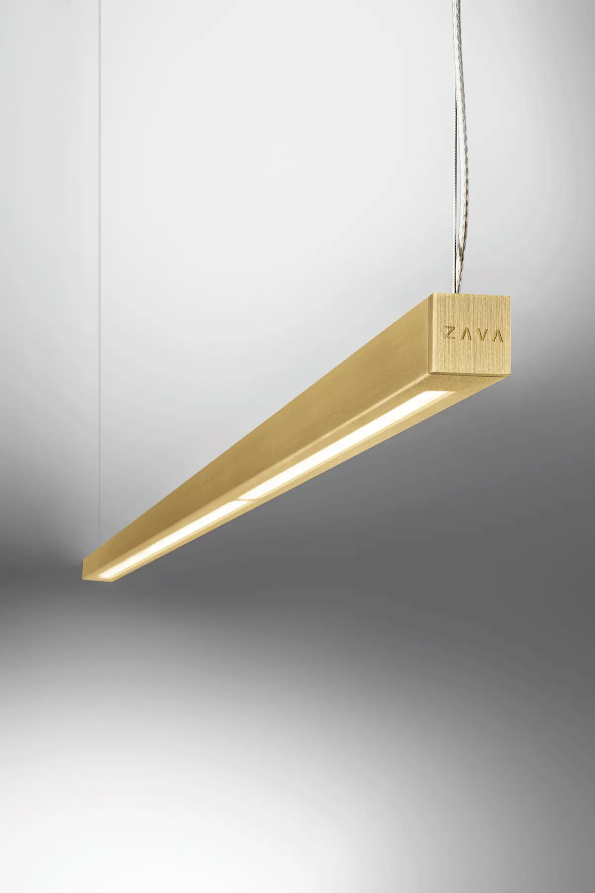Designer LED Hängeleuchte Tratto Linear Zava Luce – Bild 1