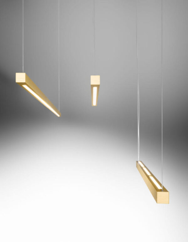 Designer LED Hängeleuchte Tratto Linear Zava Luce