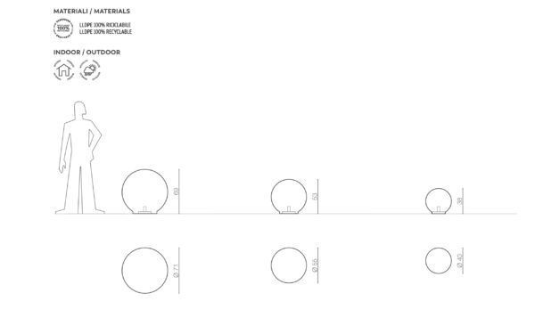 Design Stehlampe Atmosfera