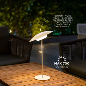 Dekorative LED Akku-Tischleuchte Sardinia 40 Newgarden – Bild 5