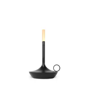 Moderne  LED Akku-Tischleuchte Wick S Graypants – Bild 2