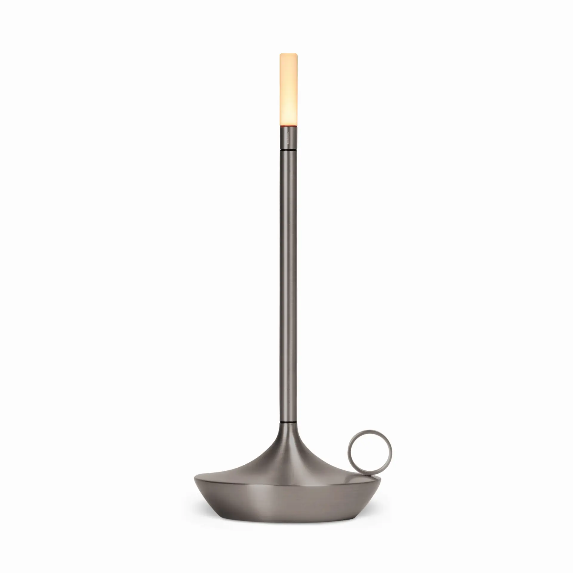 Stilvolle  LED Akku-Tischleuchte Wick Graypants – Bild 1