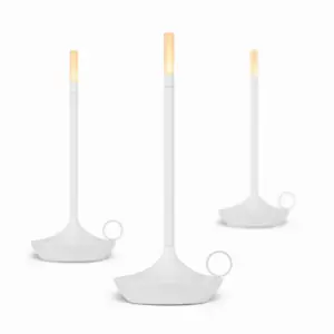 Stilvolle LED Akku-Tischleuchte Wick Graypants – Bild 13