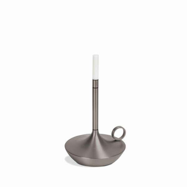 Moderne  LED Akku-Tischleuchte Wick S Graypants
