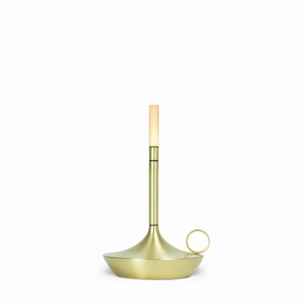 Moderne  LED Akku-Tischleuchte Wick S Graypants