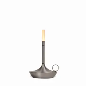 Moderne  LED Akku-Tischleuchte Wick S Graypants – Bild 7