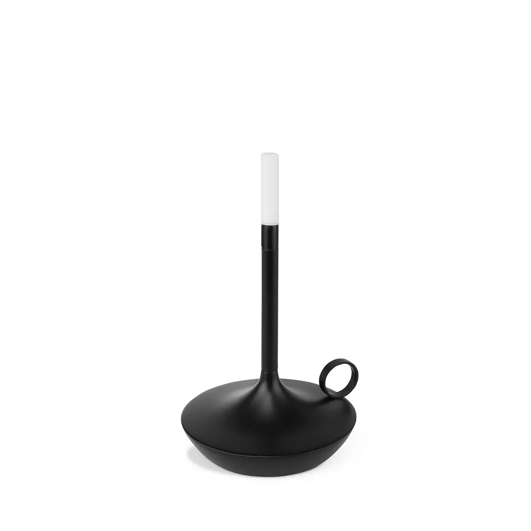 Moderne  LED Akku-Tischleuchte Wick S Graypants – Bild 3