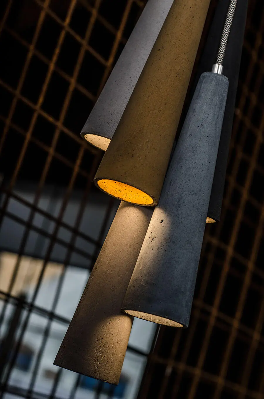 Beton-Hängeleuchte Sopel 5 – Bild 4