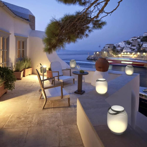 Design LED-Tisch-Stehlampe Honey P67  Indoor – Outdoor Serralunga