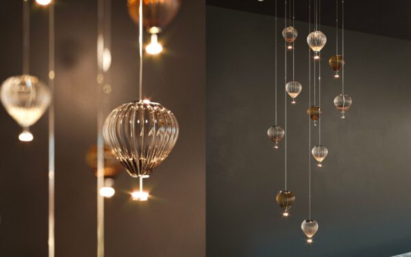 Schöne LED-Hängeleuchte Palloncini