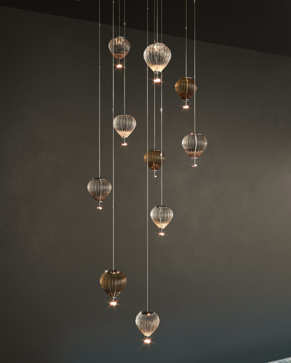 Schöne LED-Hängeleuchte Palloncini