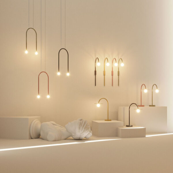 Moderne LED-Wandleuchte Enigma