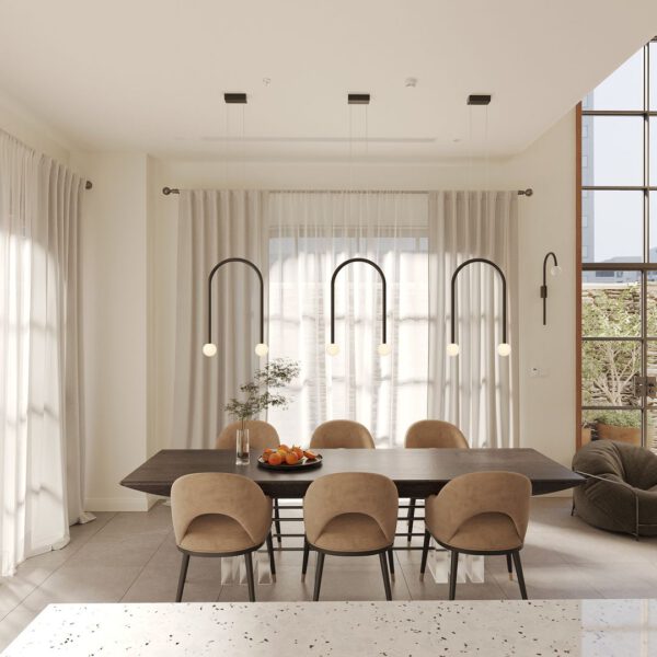 Moderne LED-Wandleuchte Enigma