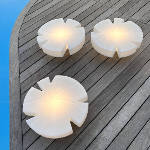 Design LED-Tisch/Stehlampe Fiore di Loto IP67  Indoor – Outdoor Serralunga