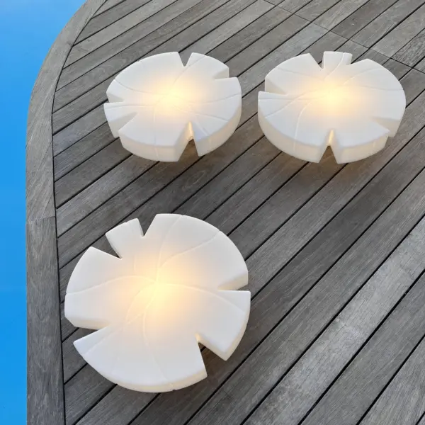 Design LED-Tisch/Stehlampe Fiore di Loto IP67 Indoor – Outdoor Serralunga
