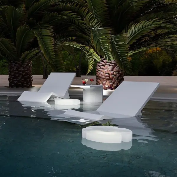 Design LED-Tisch/Stehlampe Fiore di Loto IP67 Indoor – Outdoor Serralunga