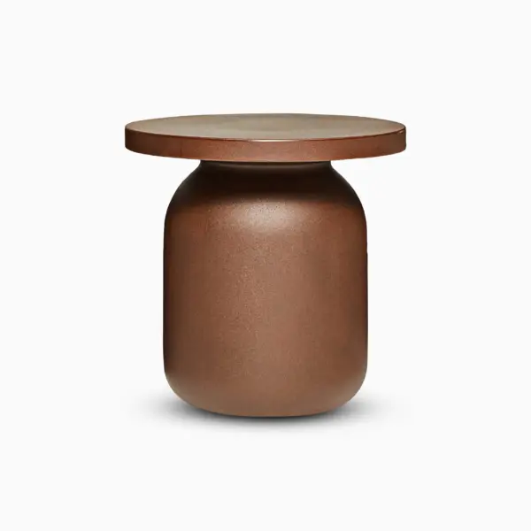 Design Beistelltisch Juju Corten Indoor – Outdoor Serralunga