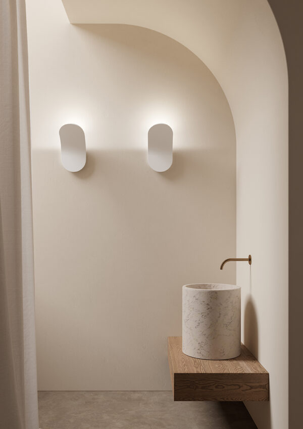 Minimalistische LED-Wandleuchte Lik Plus Indoor - Outdoor Axolight