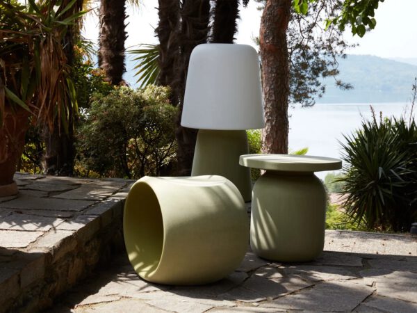 Moderne Stehlampe Pic-Nic Moleskin Indoor – Outdoor Serralunga