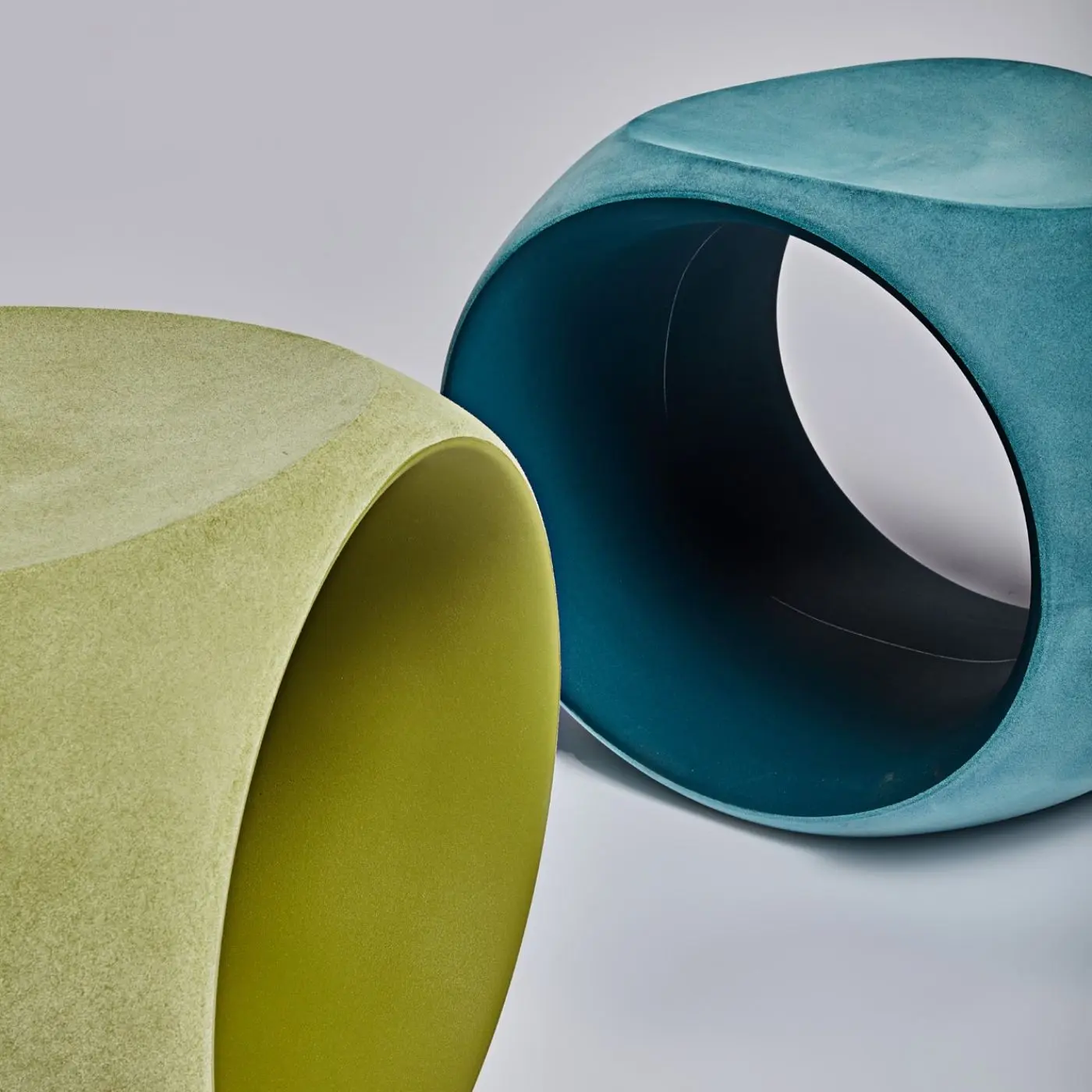 Design Hocker Cero Moleskin Indoor – Outdoor Serralunga – Bild 8