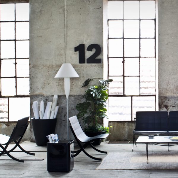 Stilvolle Stehlampe Bonheur Indoor – Outdoor Serralunga