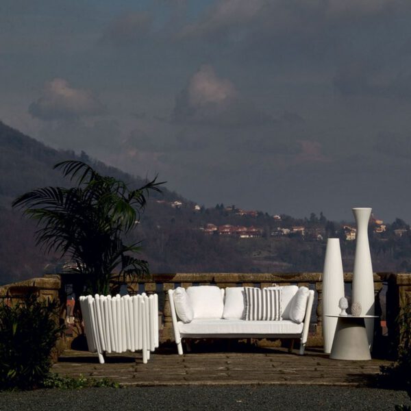 Moderne Stehlampe/Blumentopf Scarlett 180 Indoor – Outdoor Serralunga