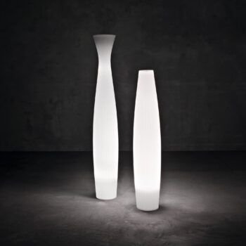 Moderne Stehlampe/Blumentopf Scarlett 180 Indoor – Outdoor Serralunga