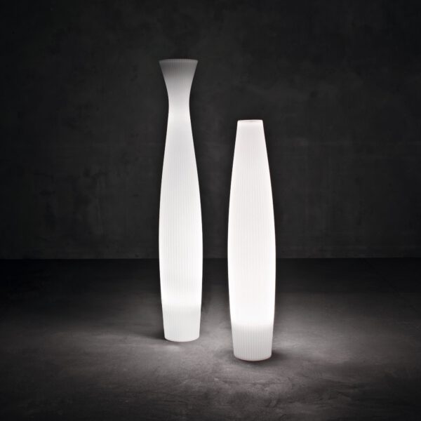 Moderne Stehlampe/Blumentopf Scarlett 180 Indoor – Outdoor Serralunga