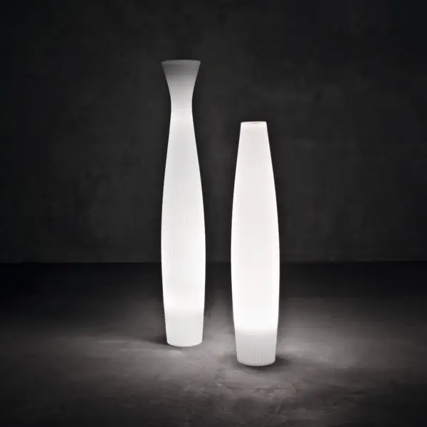 Moderne Stehlampe/Blumentopf Scarlett 180 Indoor – Outdoor Serralunga