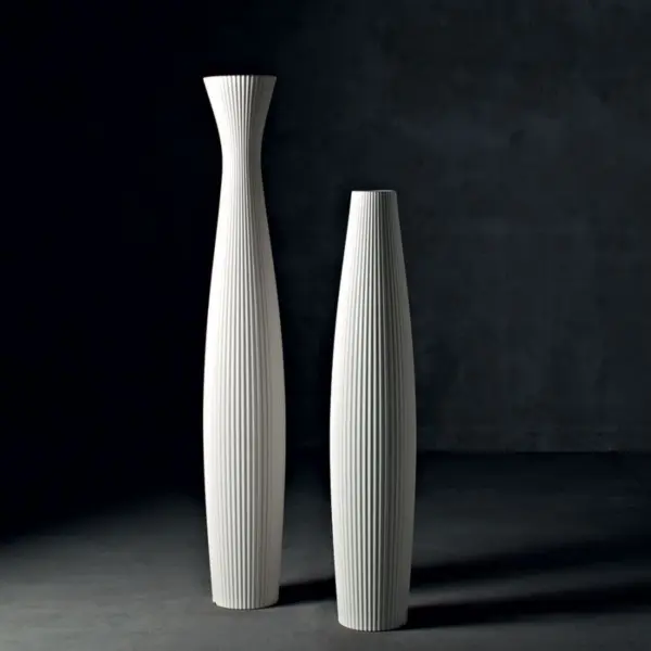 Moderne Stehlampe/Blumentopf Scarlett 180 Indoor – Outdoor Serralunga