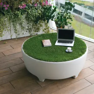 Modern Tisch Oasis mit Licht Indoor – Outdoor Serralunga – Bild 3