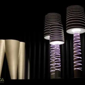 Design Stehlampe Miss Jane Indoor – Outdoor Serralunga – Bild 2