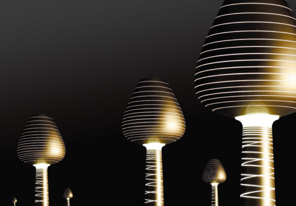 Einzigartige Stehlampe Lady Mary Indoor – Outdoor Serralunga