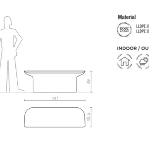 Design Bank Luba Indoor – Outdoor Serralunga – Bild 9
