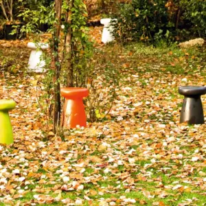 Design Hocker Porcino Indoor – Outdoor mit Muster Serralunga – Bild 6