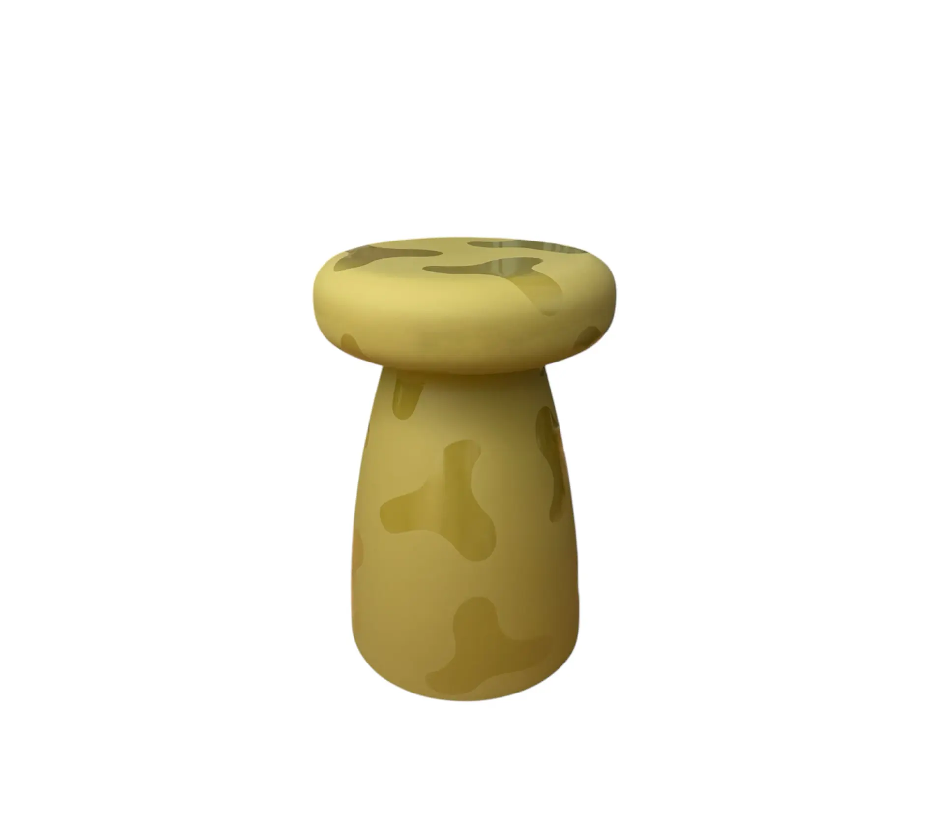 Design Hocker Porcino Indoor – Outdoor mit Muster Serralunga – Bild 1