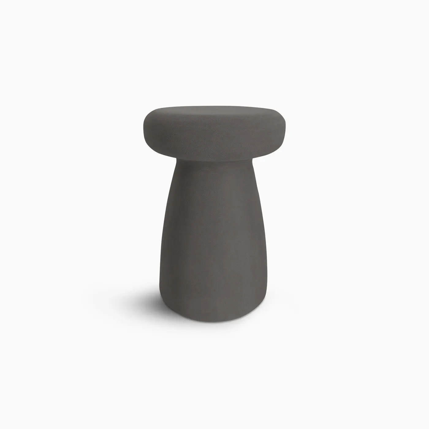 Design Hocker Porcino Moleskin Indoor – Outdoor Serralunga – Bild 1