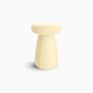 Design Hocker Porcino Moleskin Indoor – Outdoor Serralunga – Bild 2