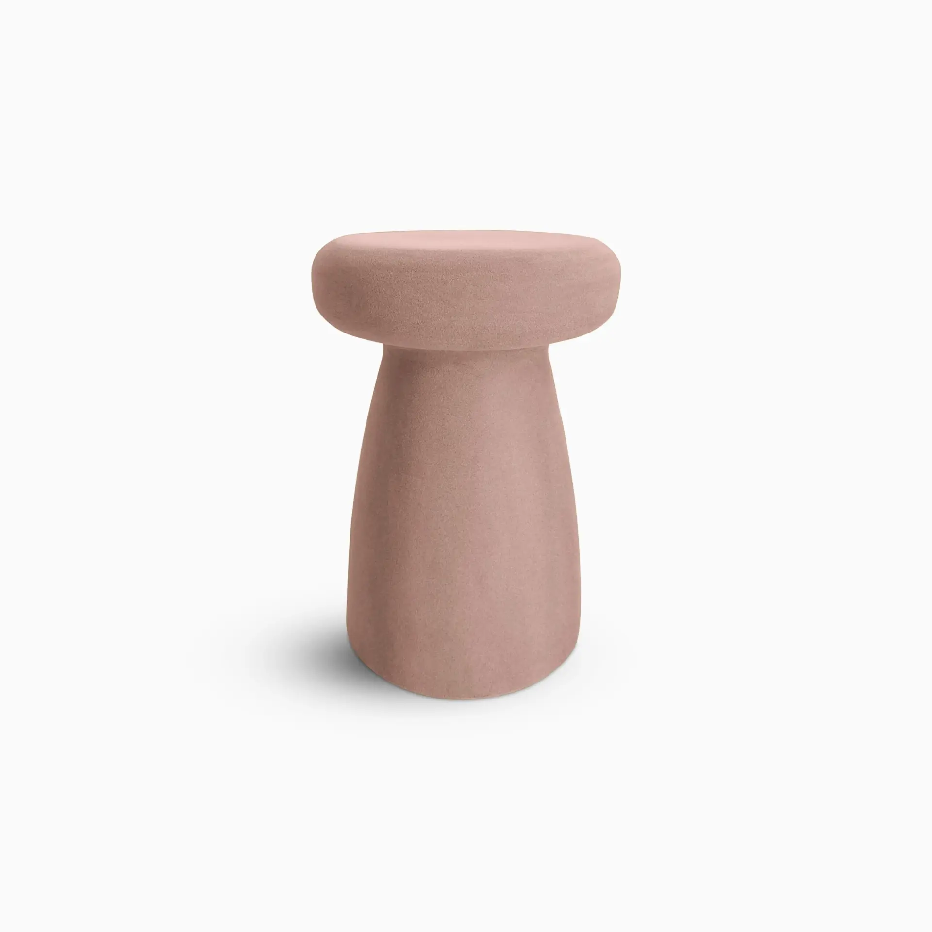 Design Hocker Porcino Moleskin Indoor – Outdoor Serralunga – Bild 4