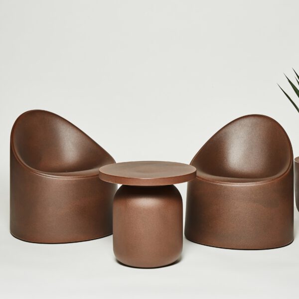 Design Stuhl Bay Corten Indoor – Outdoor Serralunga
