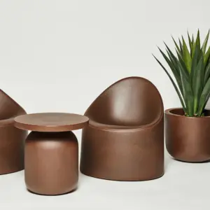 Design Stuhl Bay Corten Indoor – Outdoor Serralunga – Bild 3