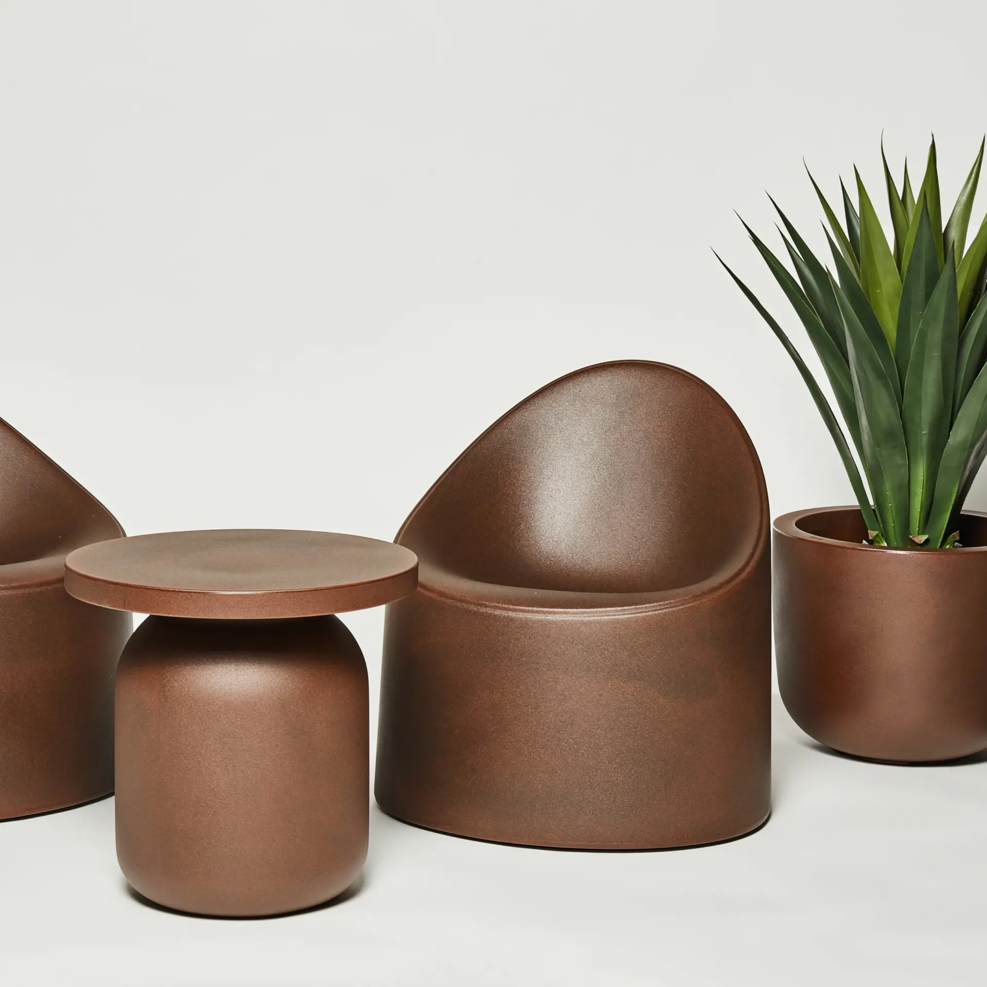 Design Stuhl Bay Corten Indoor – Outdoor Serralunga – Bild 3