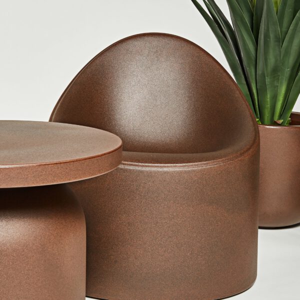 Design Stuhl Bay Corten Indoor – Outdoor Serralunga