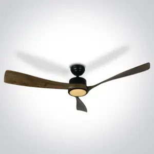 LED-Deckenventilator Fresco mit Ventilatorblätter aus Holz – Bild 2