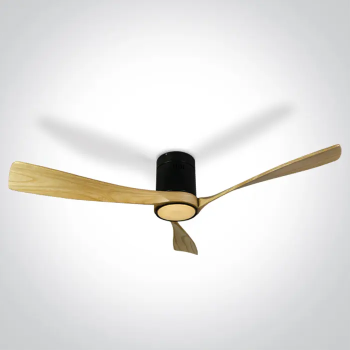 LED-Deckenventilator Loco mit Ventilatorblätter aus Holz – Bild 2