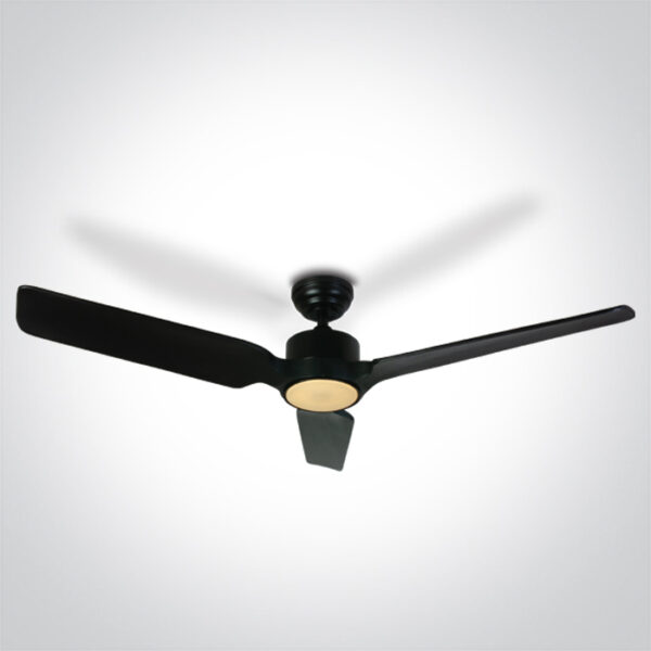 LED-Deckenventilator Verano mit Ventilatorblätter aus Holz