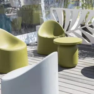 Modern Stuhl Bay Indoor – Outdoor Serralunga – Bild 12