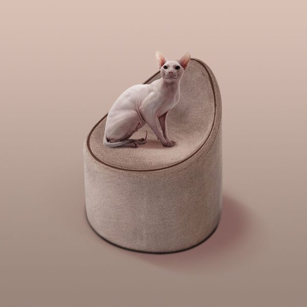 Modern Stuhl Bay Moleskin Indoor – Outdoor Serralunga