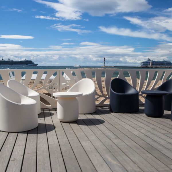 Modern Stuhl Bay Indoor – Outdoor Serralunga