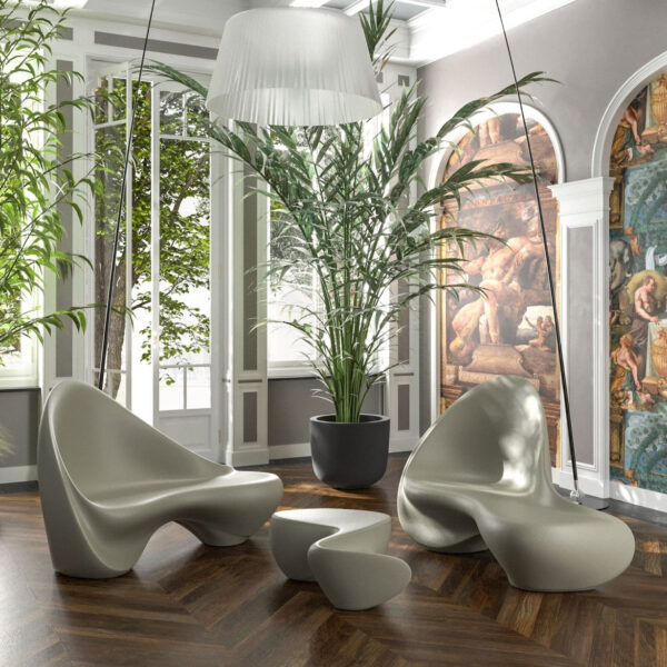 Modern Tisch Ripple Indoor – Outdoor Serralunga
